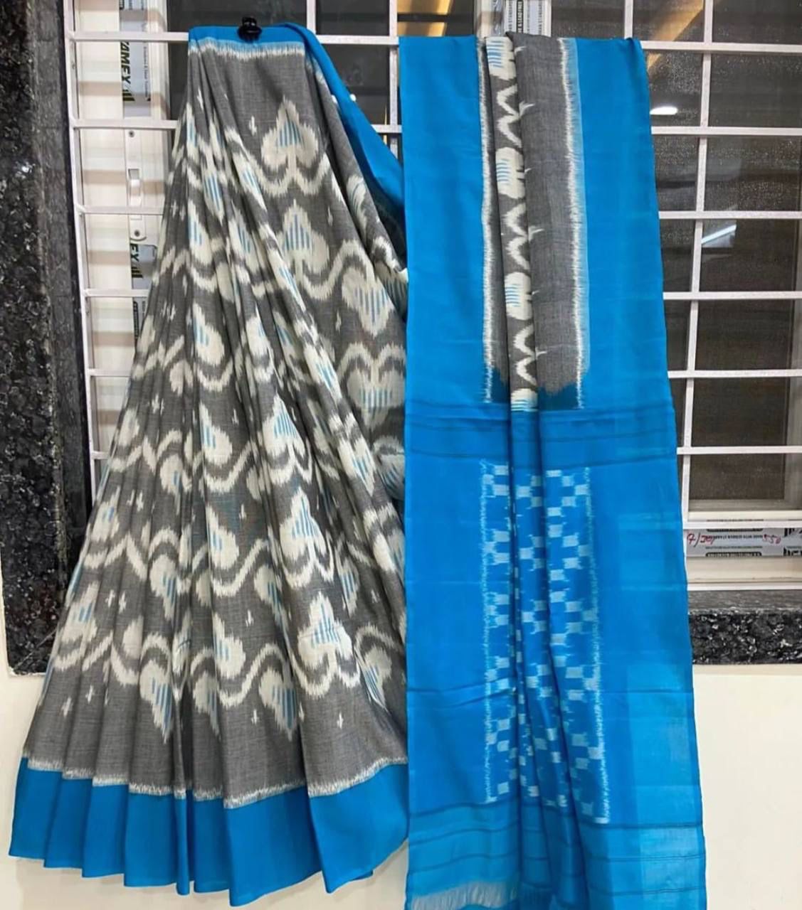 MG 263 Plain Linen Printed Daily Wear Sarees Catalog